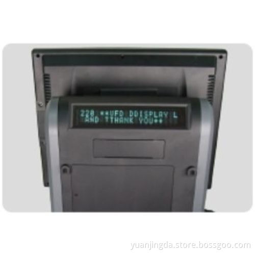 Wave POS-80, All-in-one POS Machine Dual Displayer with Aluminum Case
